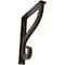 Ekena Millwork Ashford Triple, Wrought Iron Bracket, (Triple center brace), Antiqued Bronze 2"W  x 10"D x 12"H BKTM02X10X12TASABZ - alternate 1